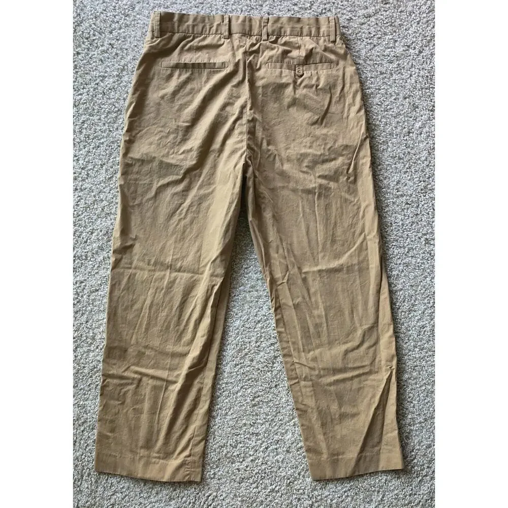 Banana Republic Beige Khaki Chino Pants - Men's Size 32 X 30 Stretch